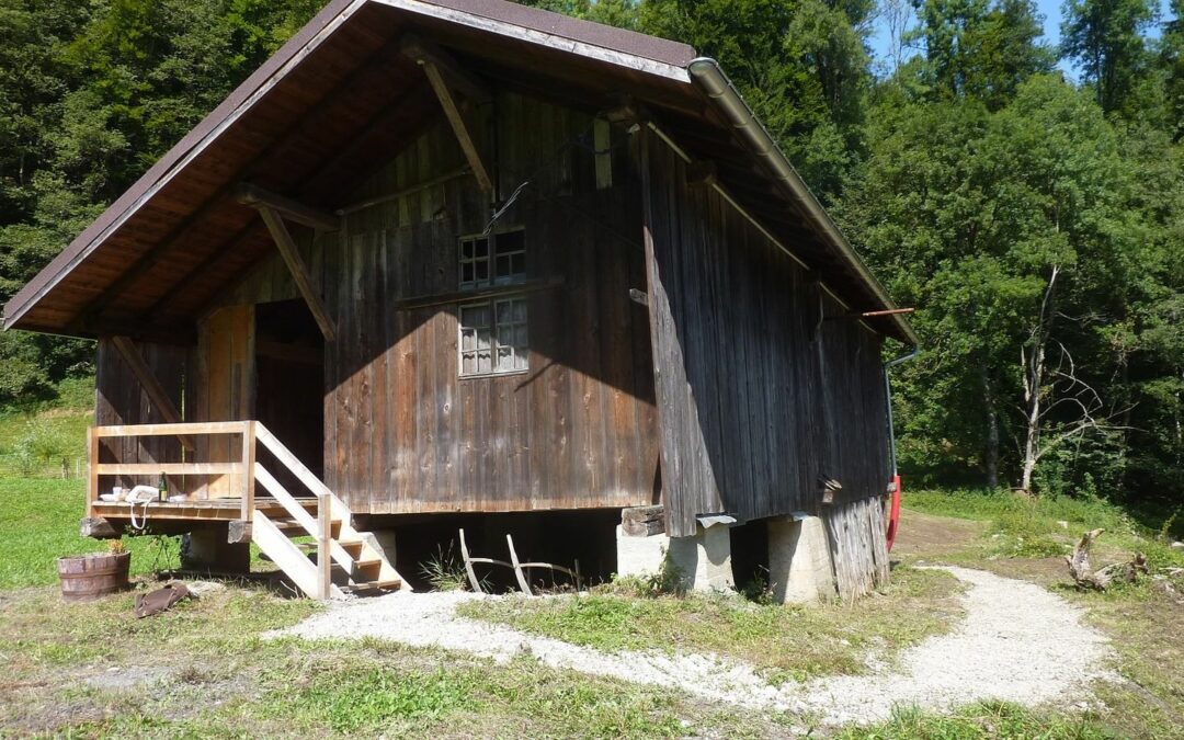 Le moulin et la scierie de la Cayère