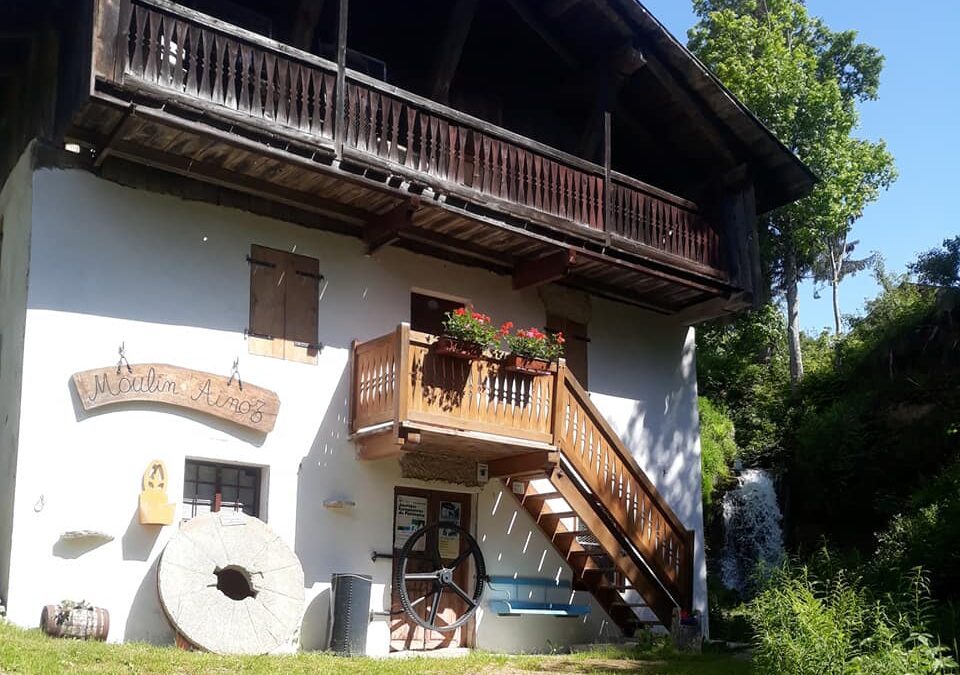 Le moulin Ainoz à Crest Voland